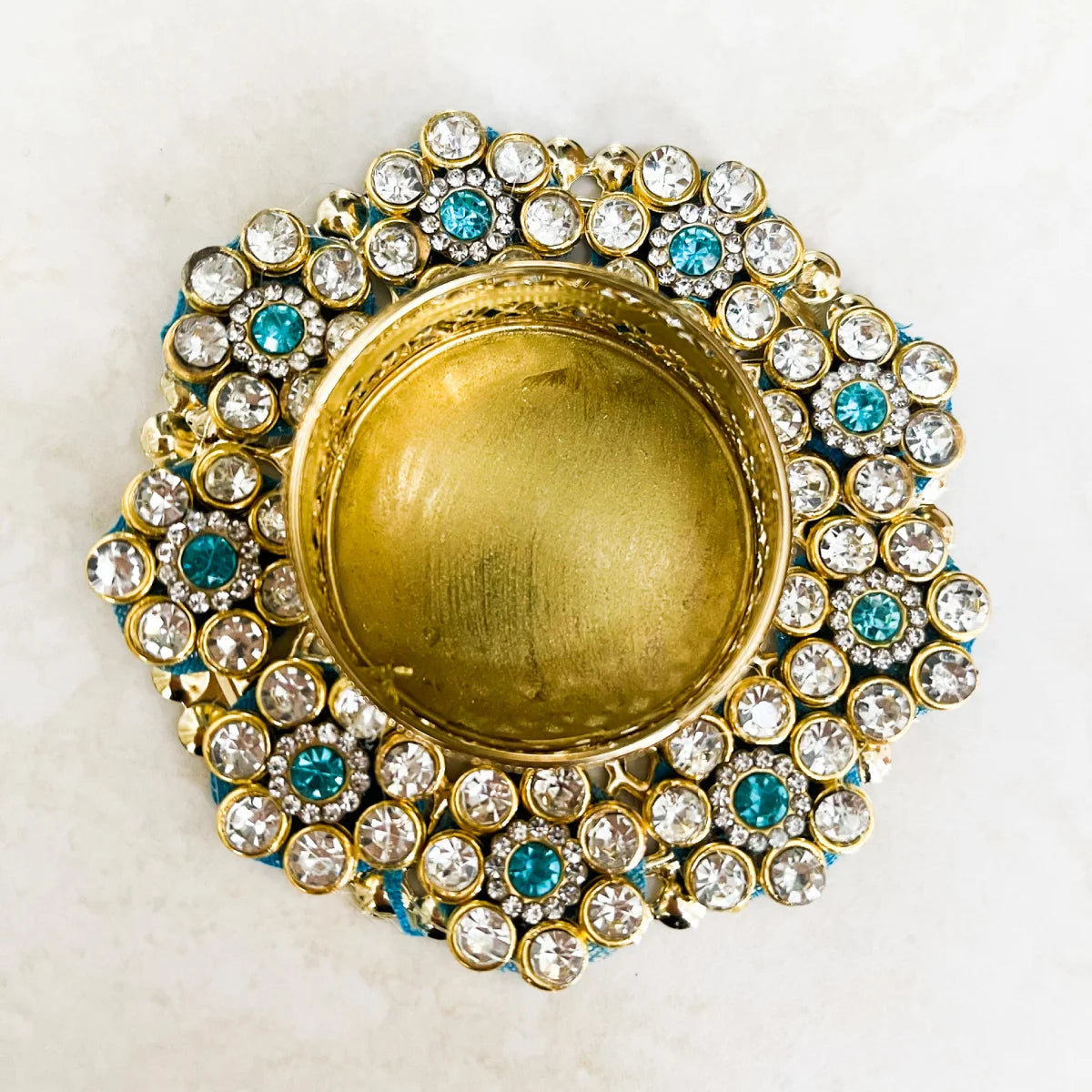 Stone Studded Tealight Holder