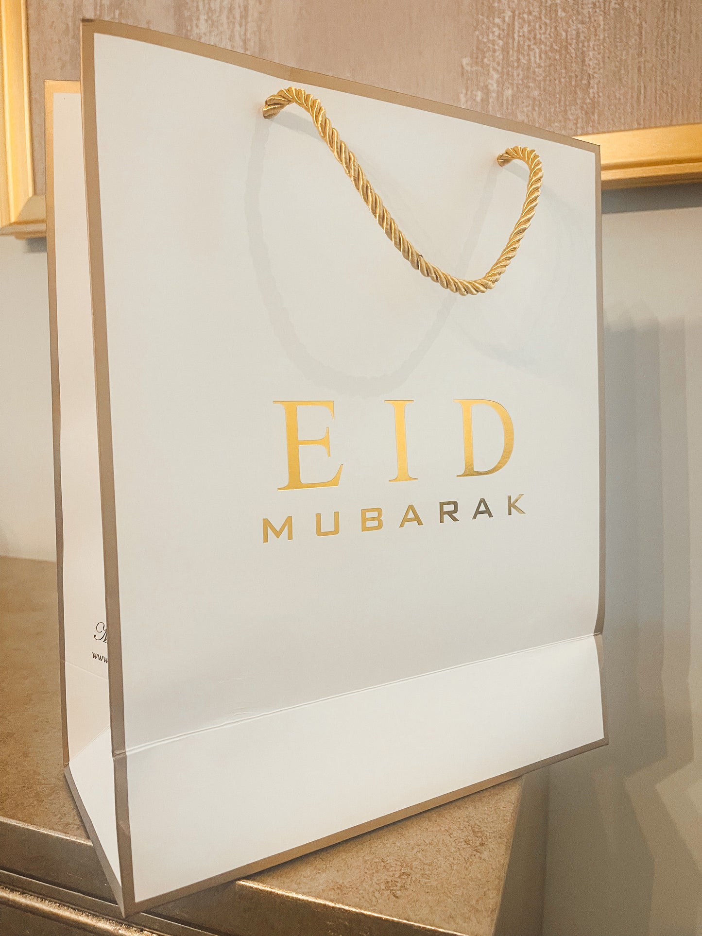 Eid Mubarak Tealight Holder Gift Package