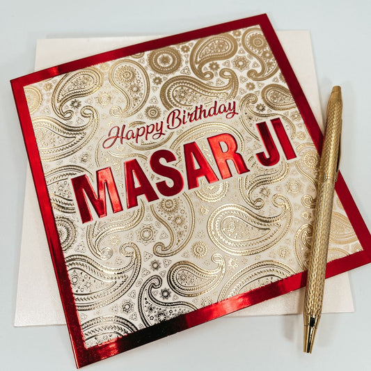Happy Birthday Masar ji